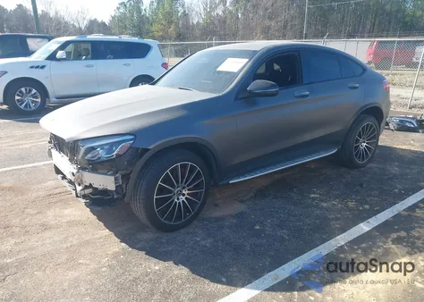 2018 Mercedes-Benz Glc 300 Coupe 4Matic z USA, uszkodzony, nr VIN WDC0J4KB9JF345524